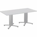 Special-T Conference Table, Rectangle, 2Legs, 36inx72in29in, GY SCTS4XRT3672FG